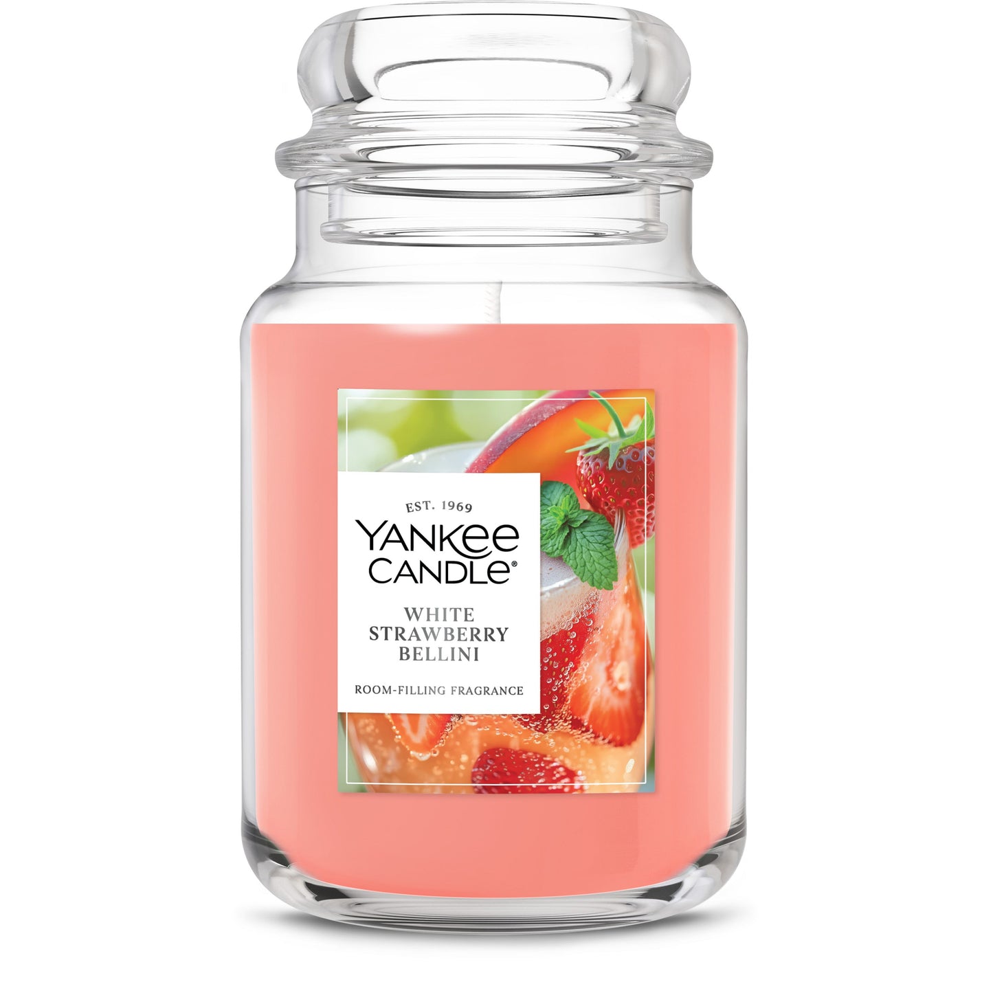 White Strawberry Bellini Drop 2-0733