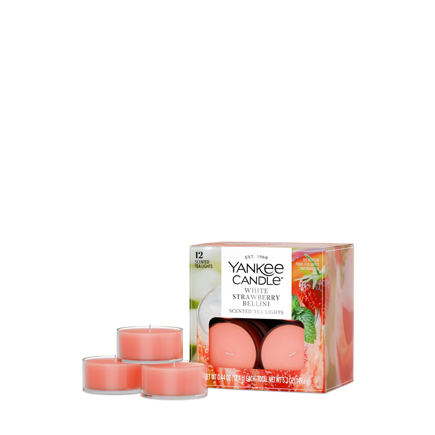 White Strawberry Bellini Wave 2-0449
